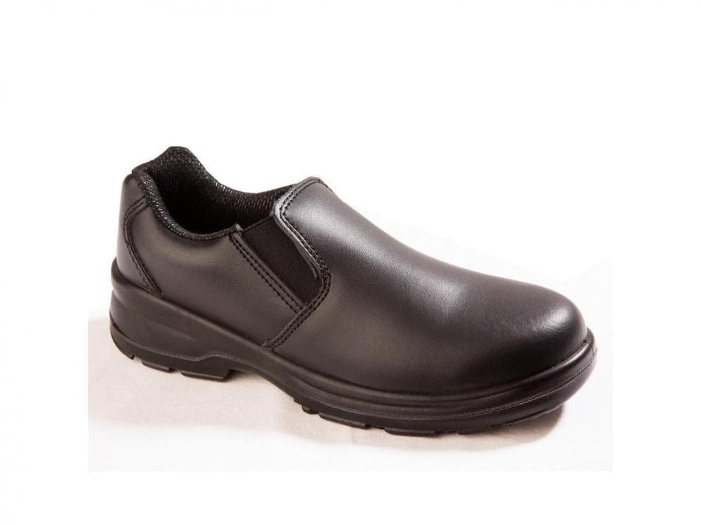 Diva Ladies Slip-On Safety Shoe for workplace safety and comfort. Stylish, slip-resistant footwear d.