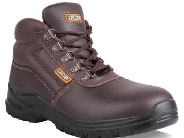 Brown Hiker One Safety Boot with durable construction and ankle support.