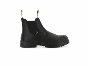 Safety Jogger Jackman Chelsea Boot Black STC, Heat resistant stitched outsole