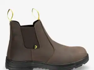 Chelsea Safety Boot with Heat Resistant Outsole.