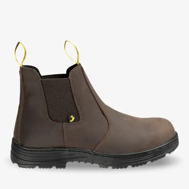Chelsea Safety Boot with Heat Resistant Outsole.